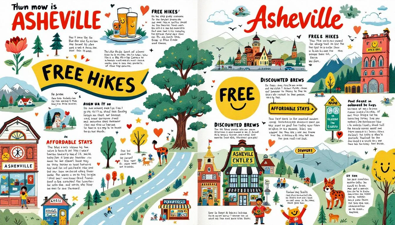 Tips for budget-friendly travel in Asheville with great savings.