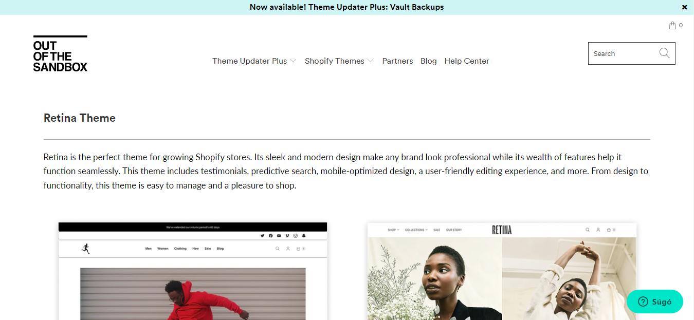 Great shopify theme for visual storytelling