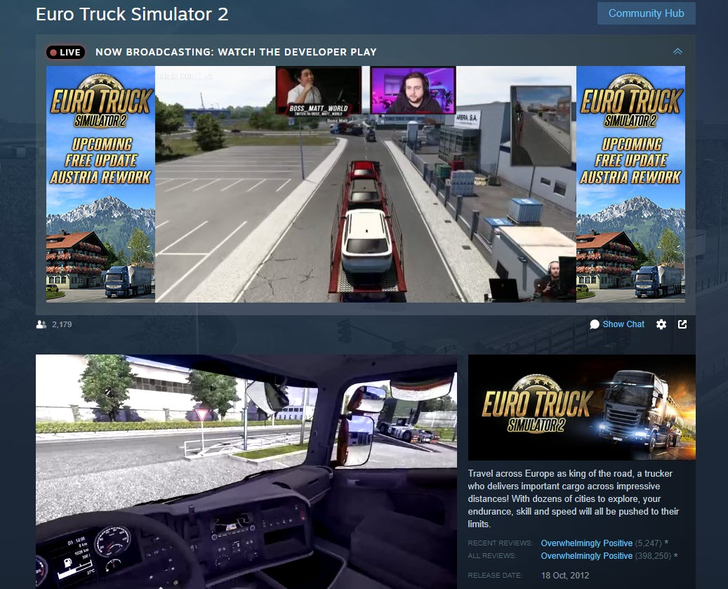 Euro Truck Simulator crashing, freezing, not loading on PC