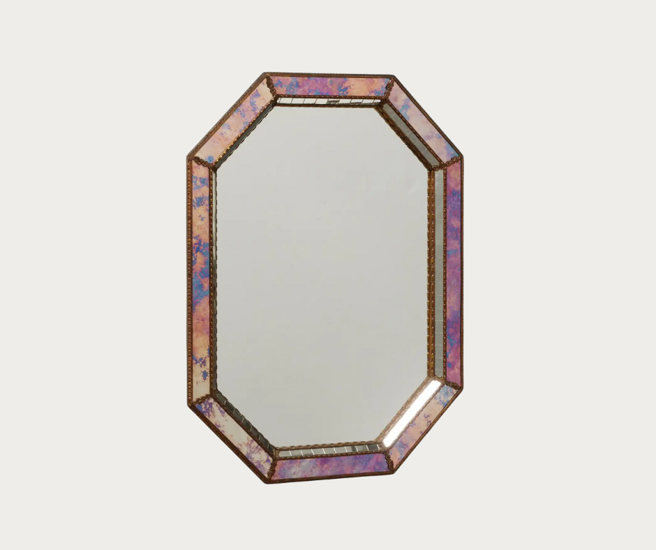fashion-forward mirror from the 1960s