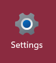 Settings icon from Windows 11.