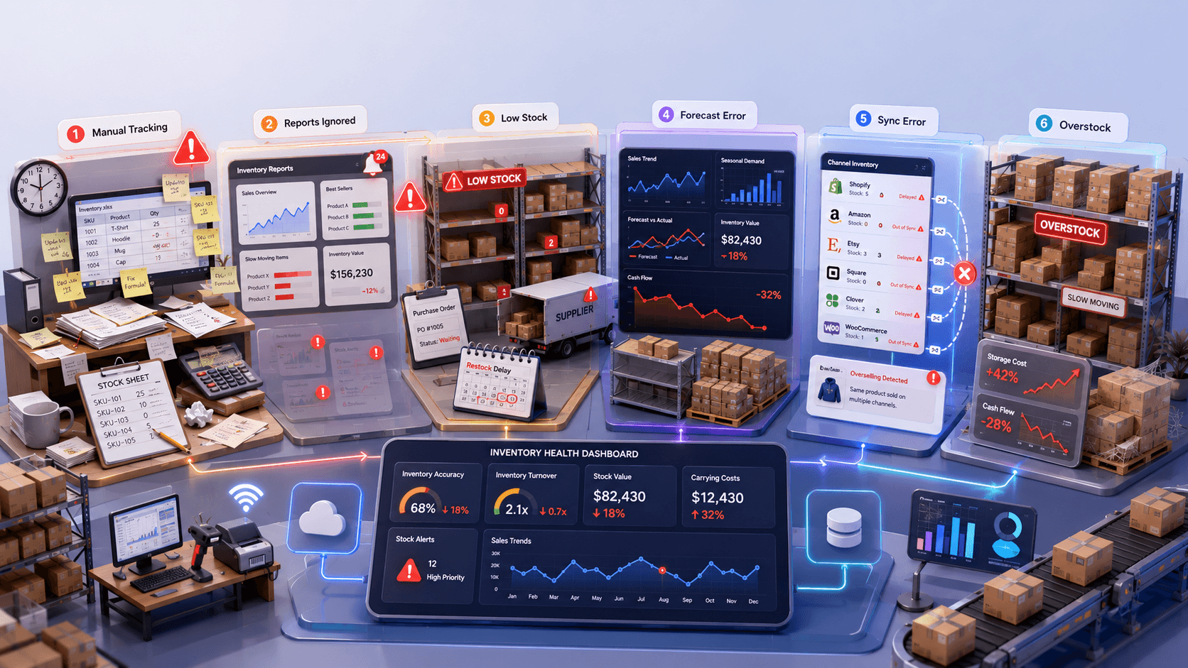 Inventory Management for Small Business: Reduce Stock Errors and Grow Profit