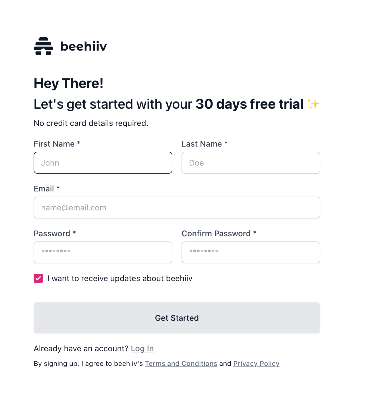 Beehiiv free 30 day trial 