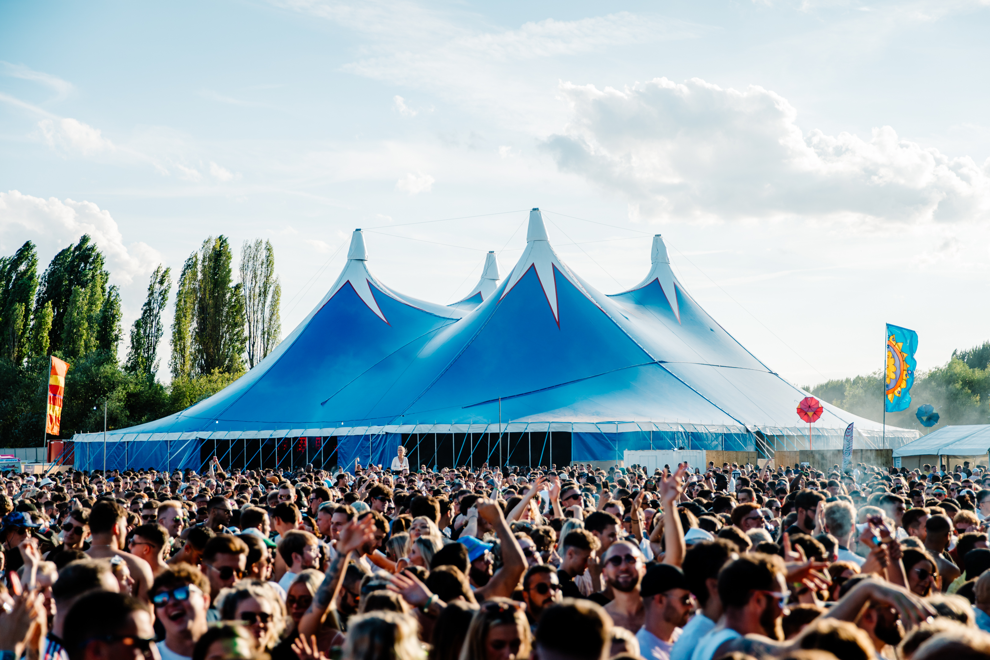 The Big Top Stage at Eastern Electrics festival