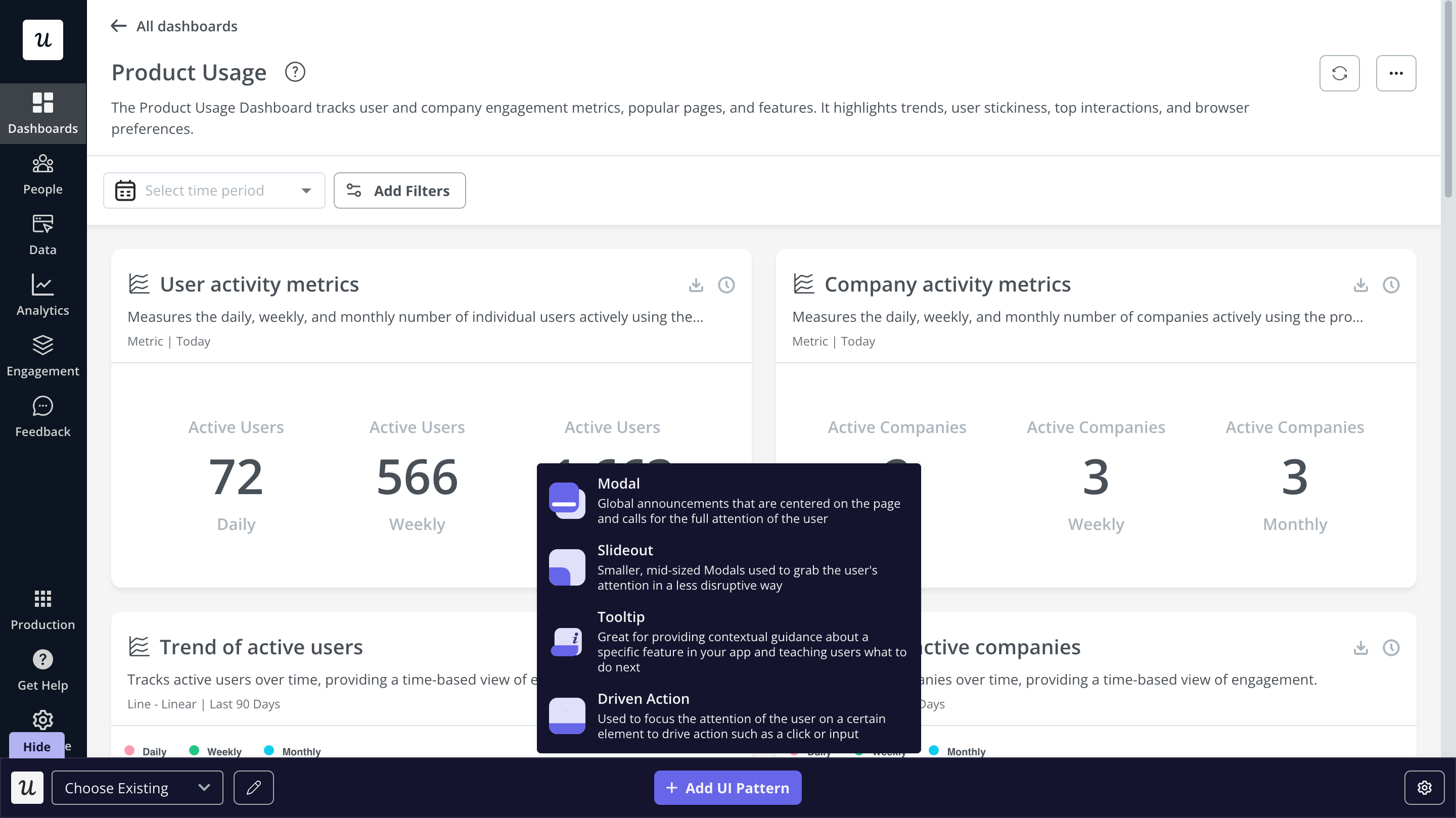 Userpilot flow builder