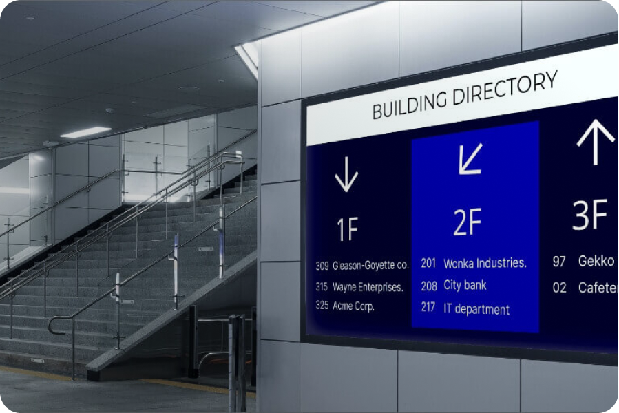 10 Best Digital Signage Software Companies for Directory Displays 8 select the right digital signage software companies for directory screens
