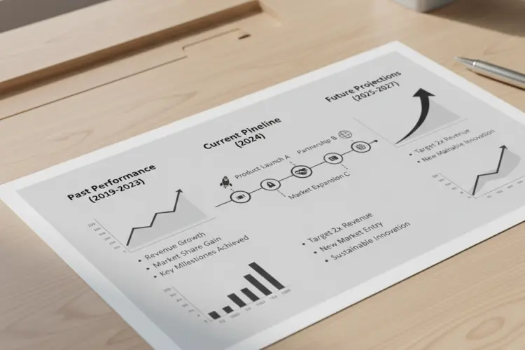 Review of growth metrics, pipeline data, forecasts, and risks.