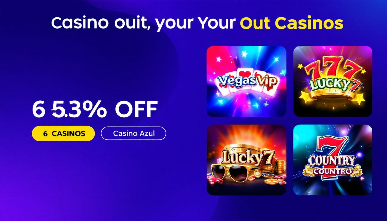 Bonificaciones y promociones en los mejores casinos online en España.