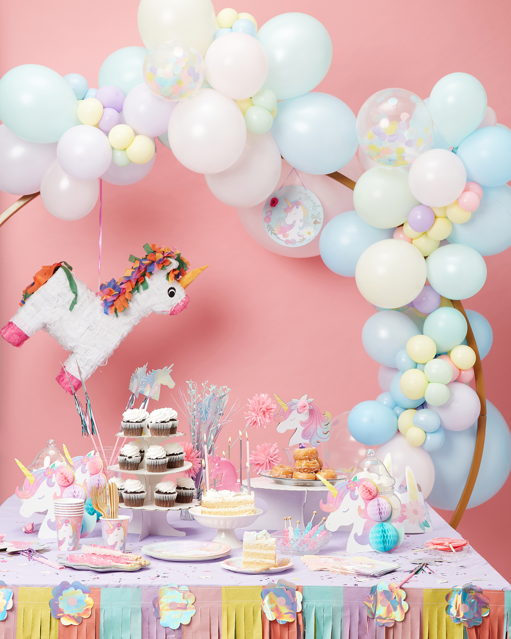 Unicorn Themed Birthday Party Idea