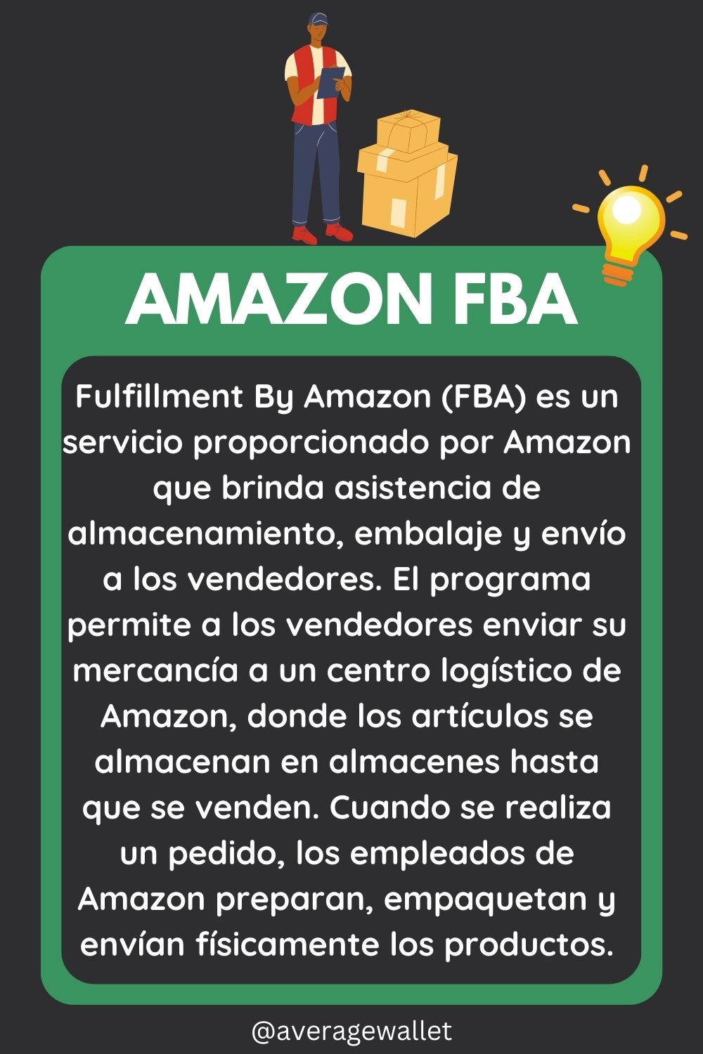descripcion del programa Amazon FBA