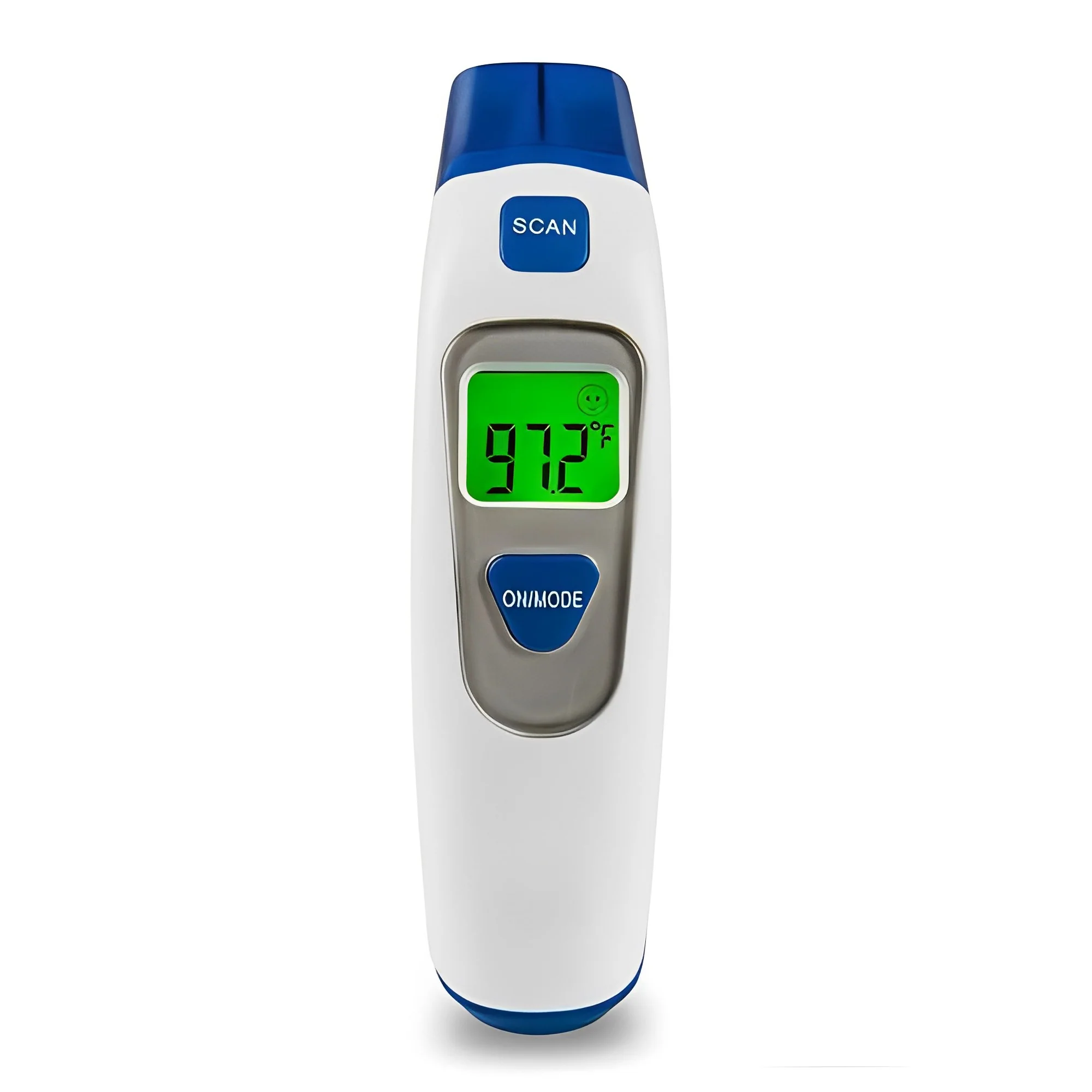 Forehead and ear thermometer for accurate temperature measurements