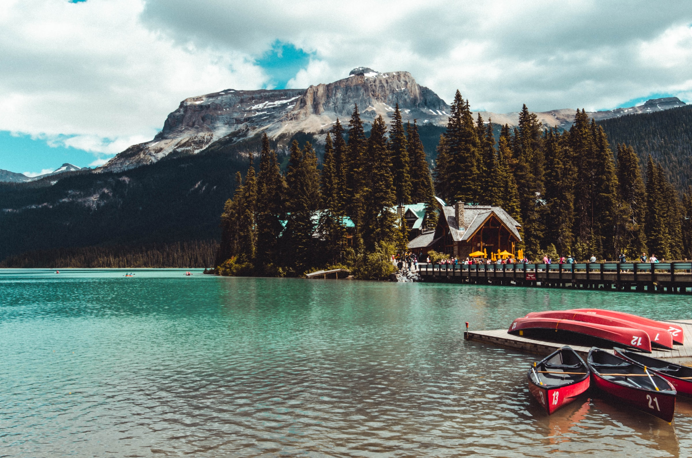 Located in Yoho valley, British Columbia