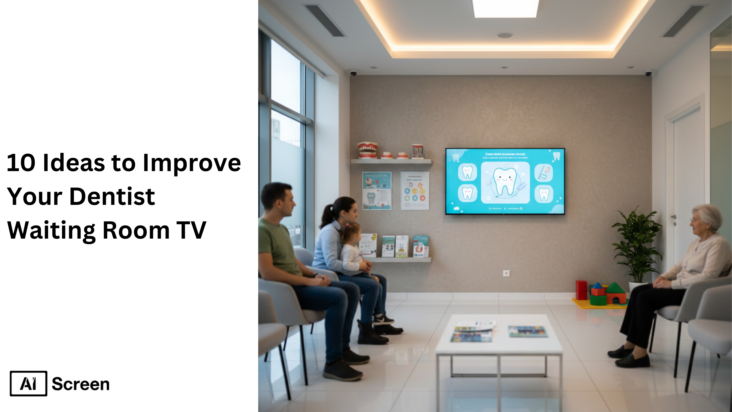 10 Ideas to Improve Your Dentist Waiting Room TV 1 10 Ideas to Improve Your Dentist Waiting Room TV