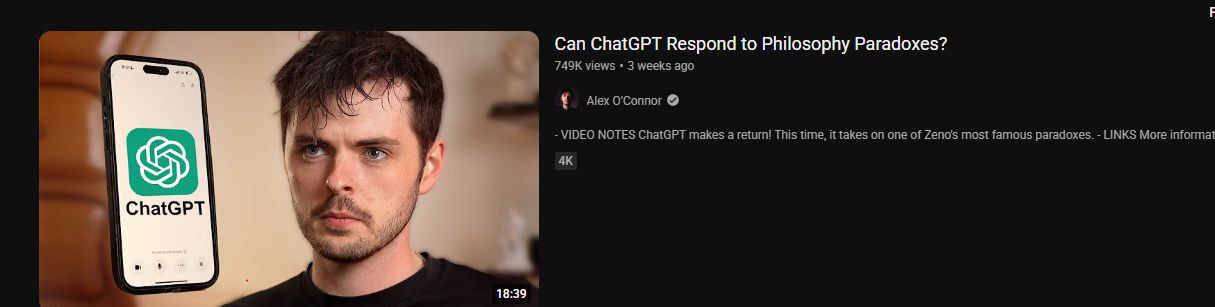Alex O Connor YouTuber Alex O Connor YouTuber