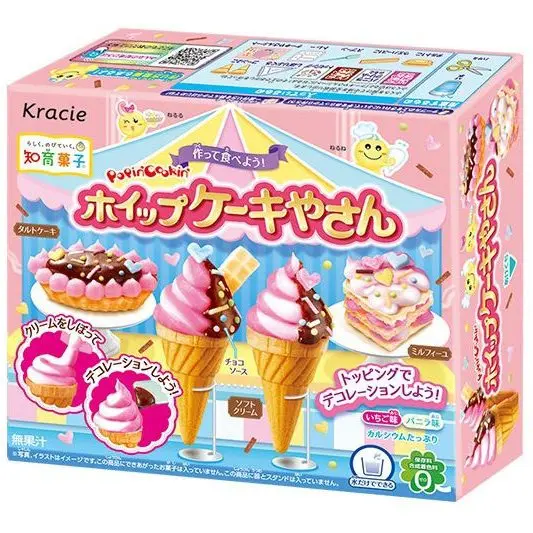 Kracie Popin' Cookin Whipped Cake Shop Diy Candy Kit