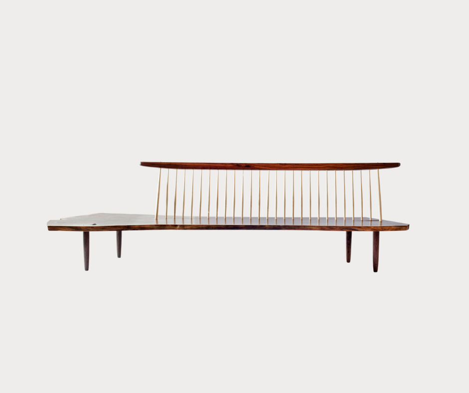 George Nakashima’s Conoid Bench