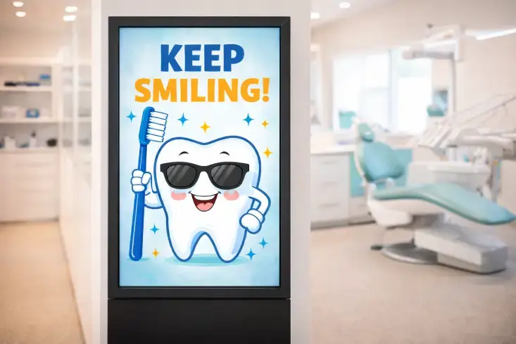 What Are the Best Dental Office Window Decal Signage Ideas? 2 fun dental sticker