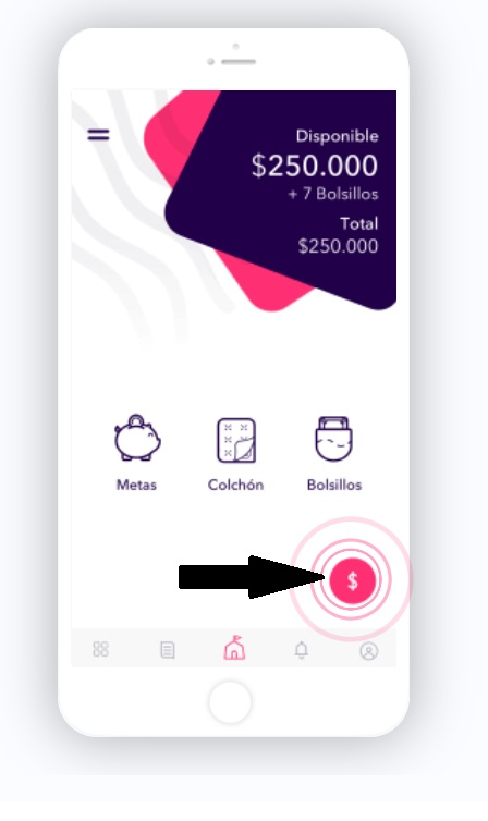 deposit fund option in Nequi app