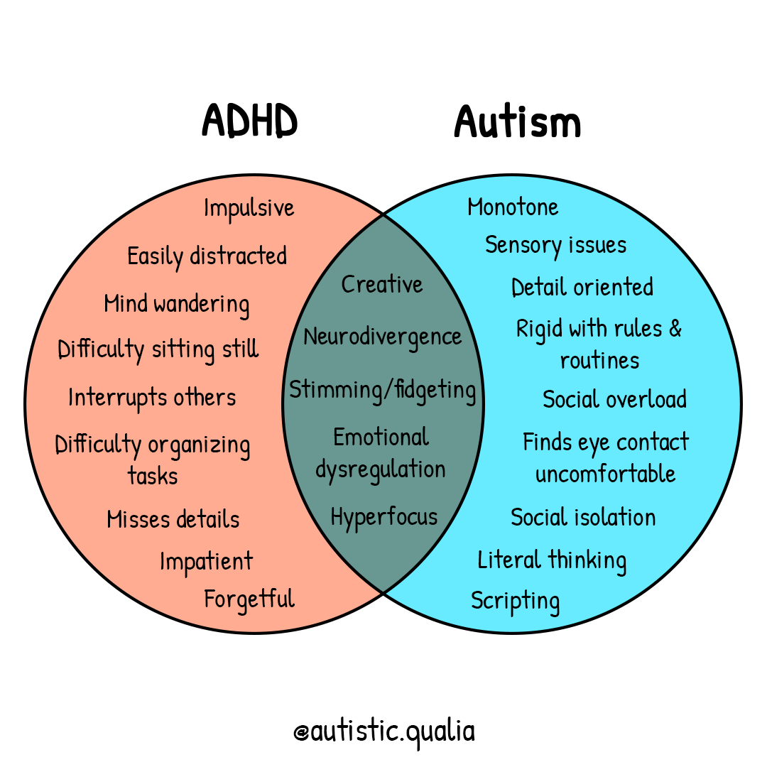 What Are The Main Differences Between Adhd And Ocd - vrogue.co