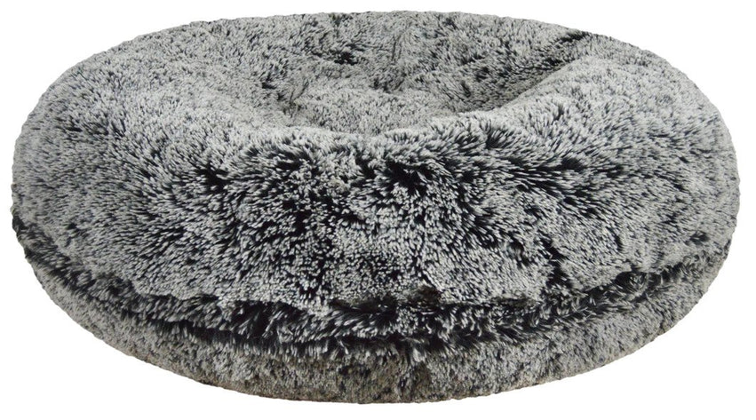 Midnight Frost Bessie and Barnie Dog Bagel Bed