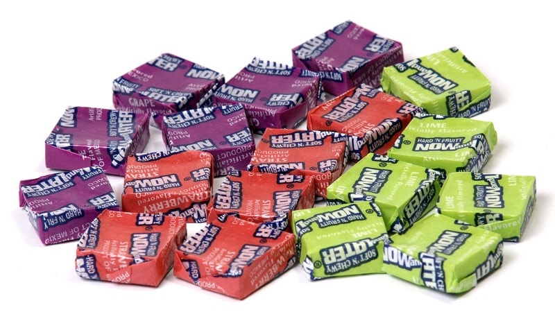 Packed chewing gum