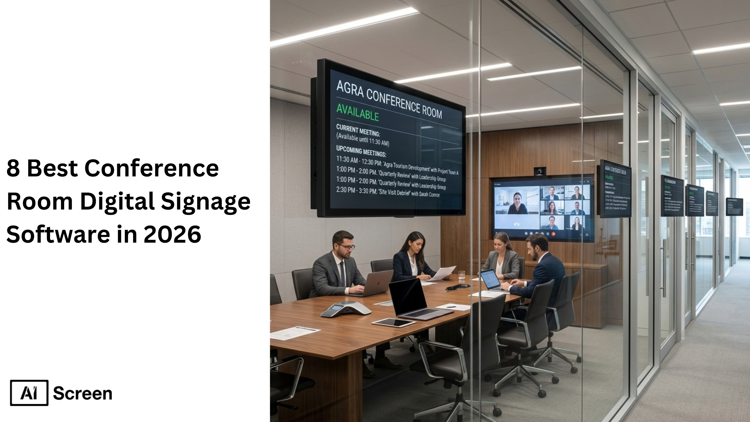 8 Best Conference Room Digital Signage Software Companies in 2026 1 conference room digital signage software
