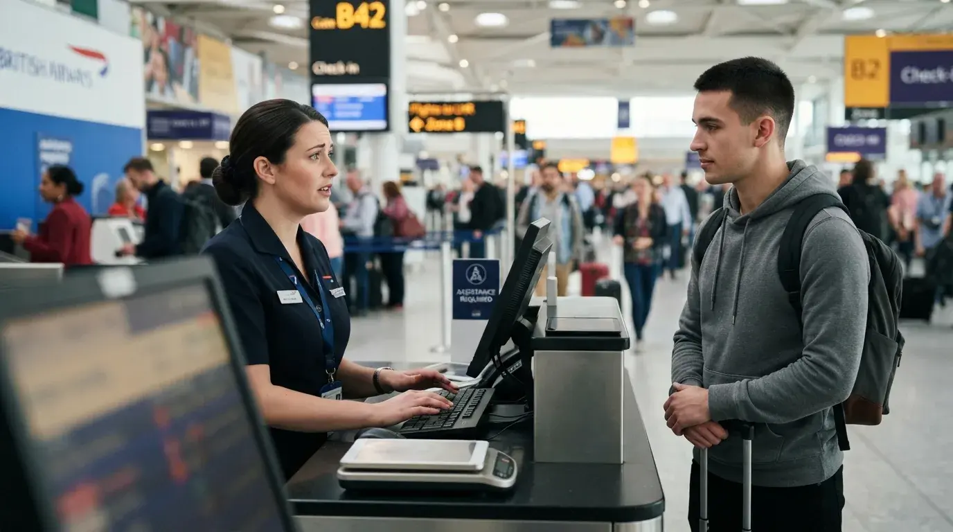Why a dummy ticket can fail at the check in desk