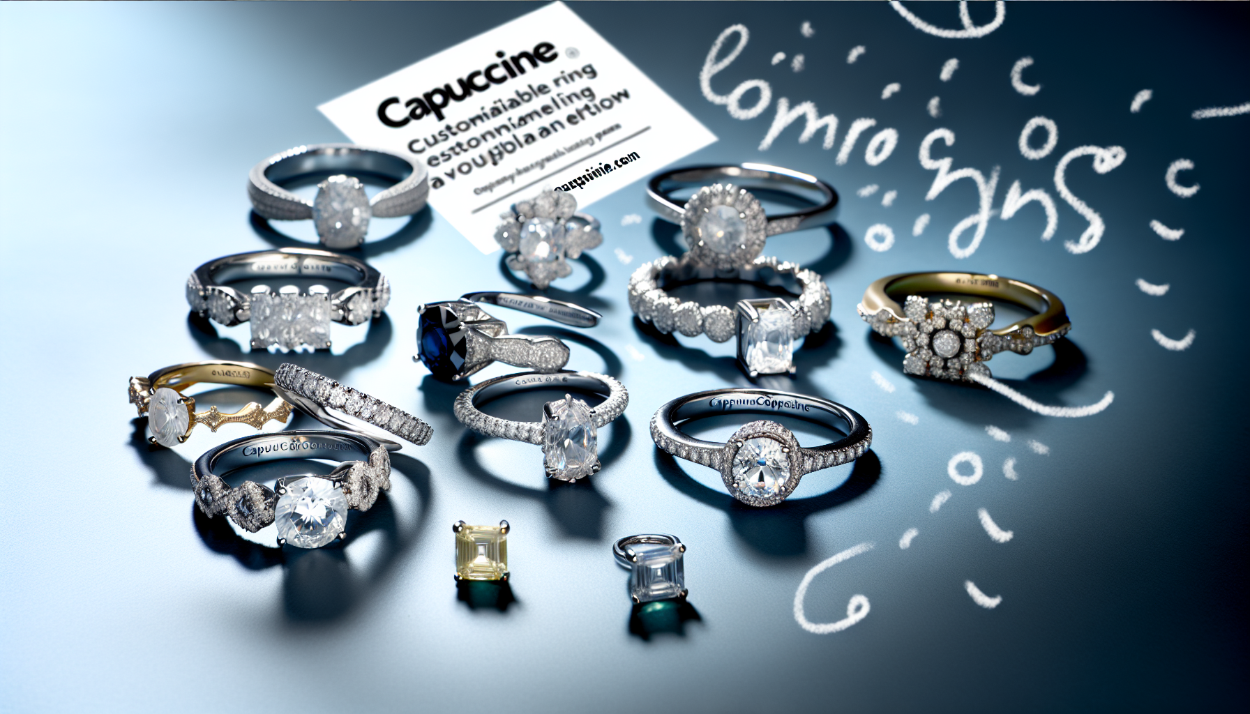 Customizable engagement rings