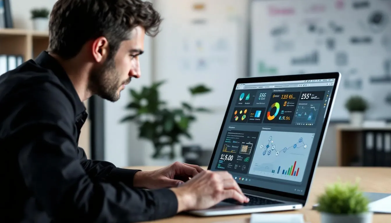 Un professionnel certifié en cybersécurité présente les résultats d'un audit de sécurité, mettant en évidence les failles de sécurité détectées lors de tests d'intrusion sur des systèmes et applications web. L'image montre un tableau de résultats et des graphiques illustrant les vulnérabilités identifiées et les recommandations pour renforcer la sécurité des réseaux informatiques.