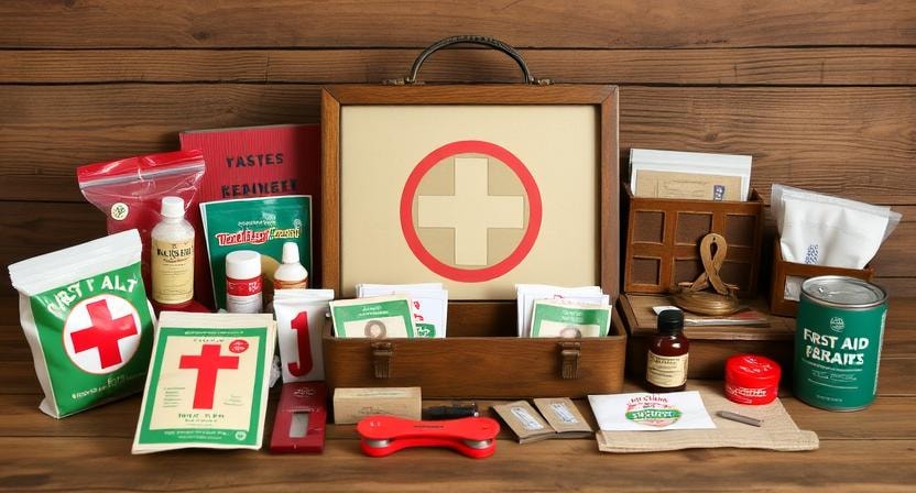 Early first aid kits