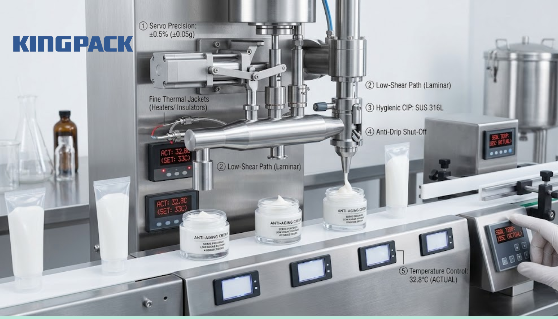 automatic filling and sealing machine