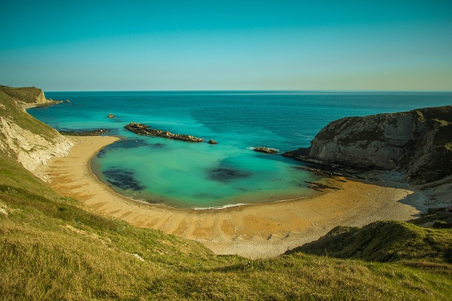 durdle door, lulworth cove, ocean