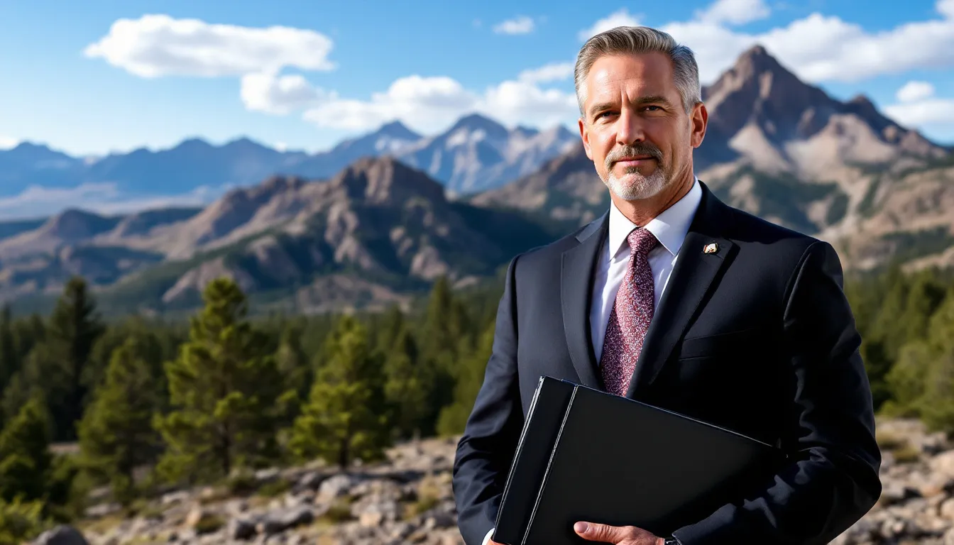 In this image, attorney Steve Johnston is actively engaged with a client, discussing strategies to enhance their workers compensation claim against an insurance company, all set against a picturesque backdrop of Centennial, Colorado. The scene captures the essence of legal support for injured workers, emphasizing the importance of maximizing compensation for workplace injuries.