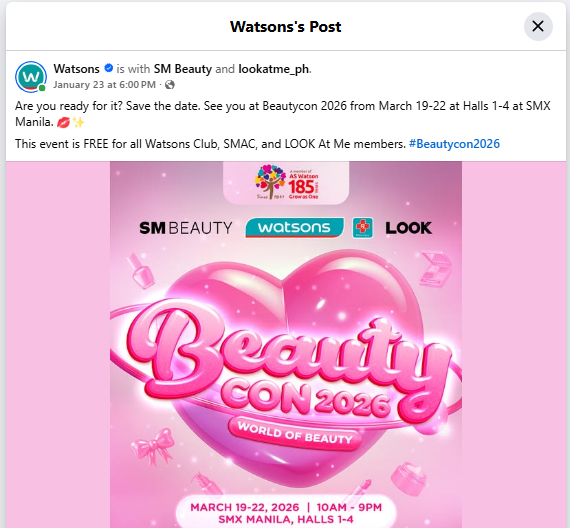BeautyCon Manila