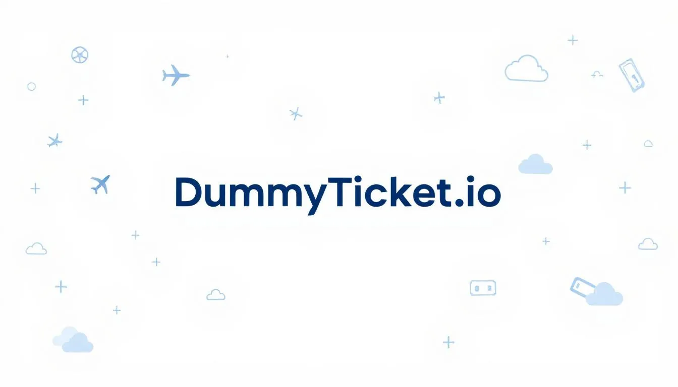 DummyFlights dummy ticket website for visa reservation proof