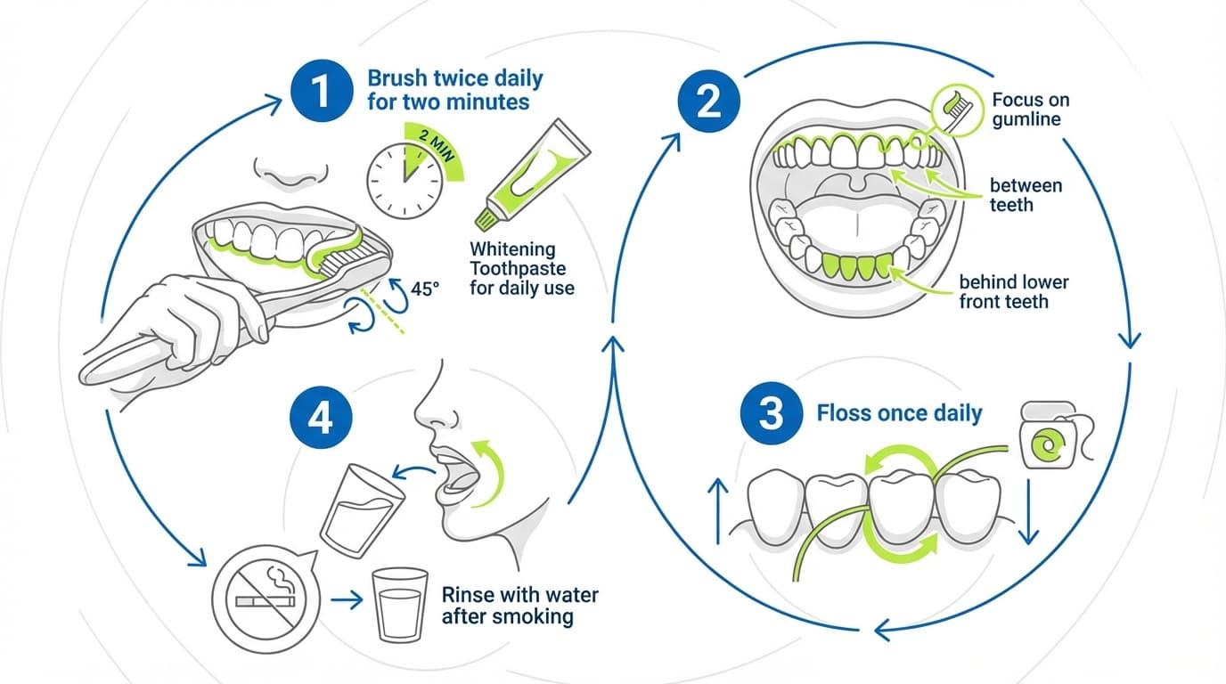 How to Build a Smoker Safe Whitening Routine