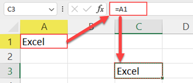 Excel Cell Reference