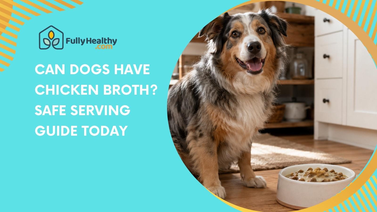 Can Dogs Have Chicken Broth? Safe Serving Guide Today