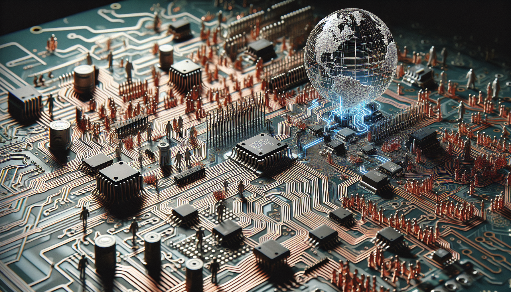 Atmel ATmega and ATtiny series in a circuit board design