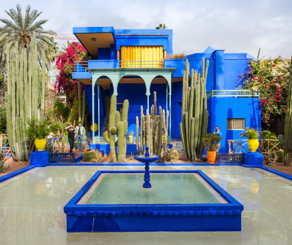 Jardin Majorelle, a beautiful place in Marrakech dedicated to the Berbers