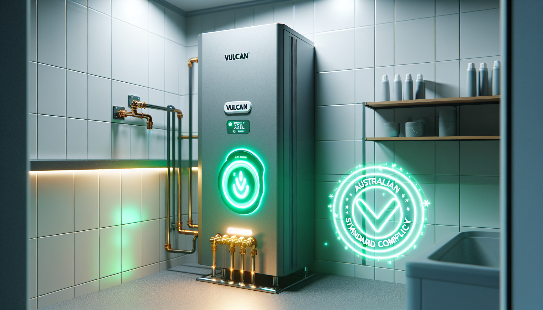 The energy-efficient and durable Vulcan 250L hot water system