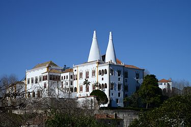 Sintra National Palace in Portugal