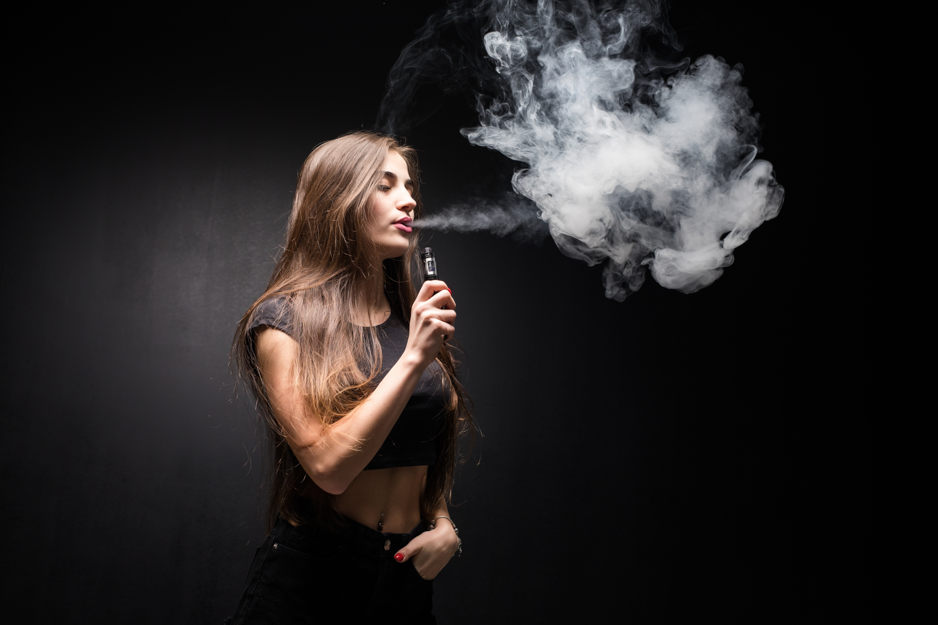 The nicotine-free e-cigarettes allow you to have a big cloud without addiction.