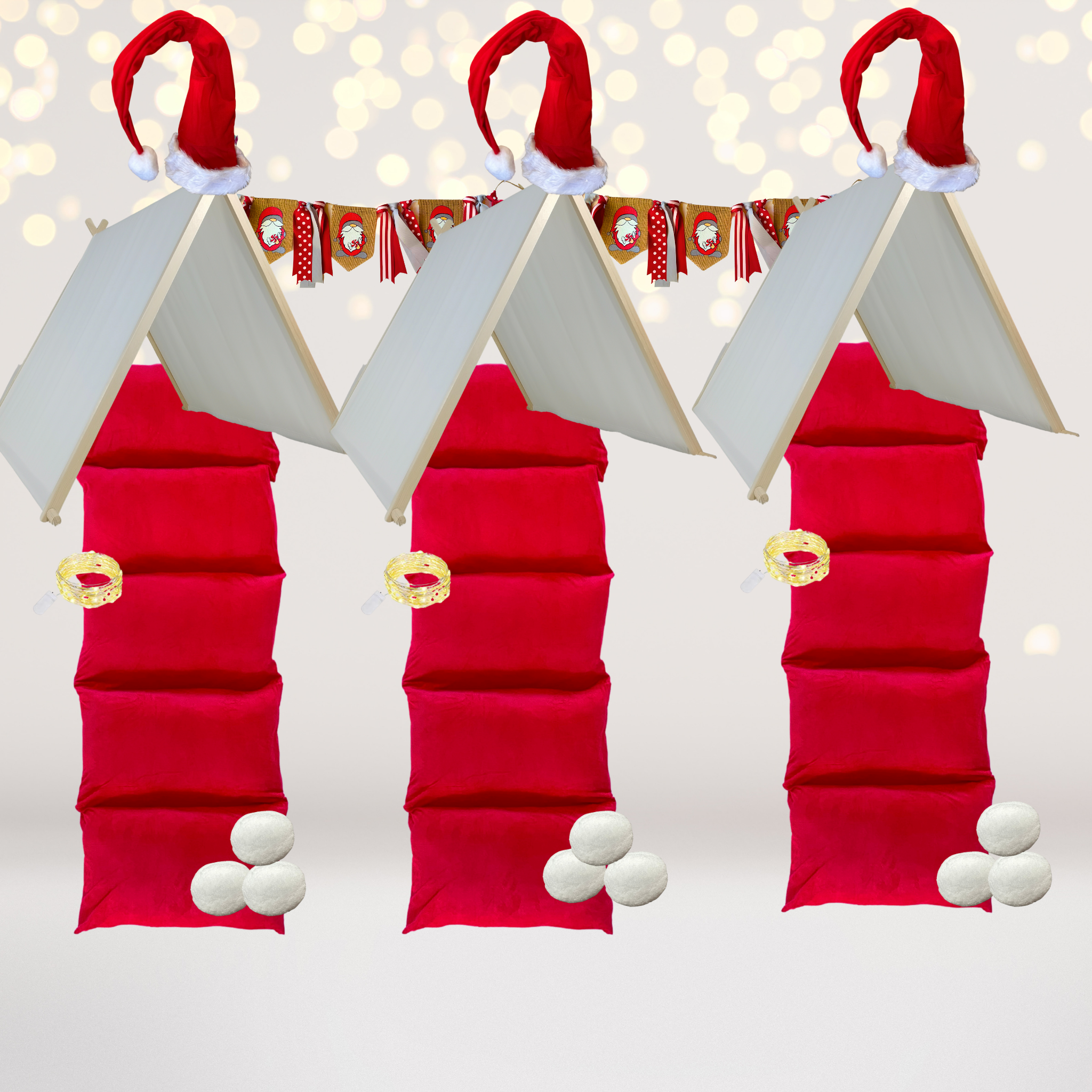 christmas gnomes slumber party set reach