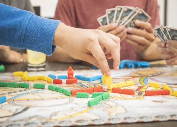 ticket to ride game board