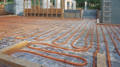 hydronic radiant heat system