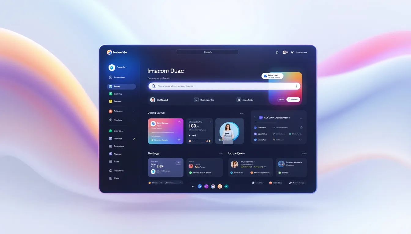 An overview of Immediate Duac, showcasing its platform interface.