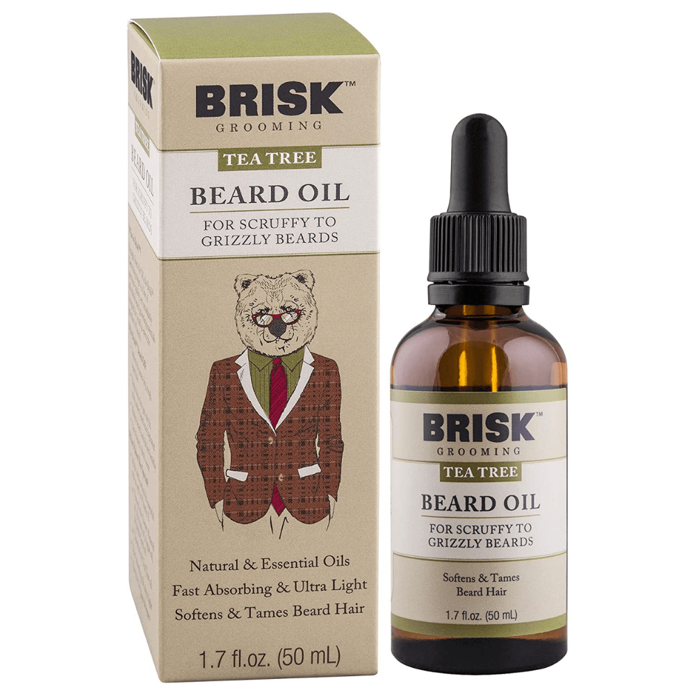 Brisk Grooming Tea Tree Beard Oil