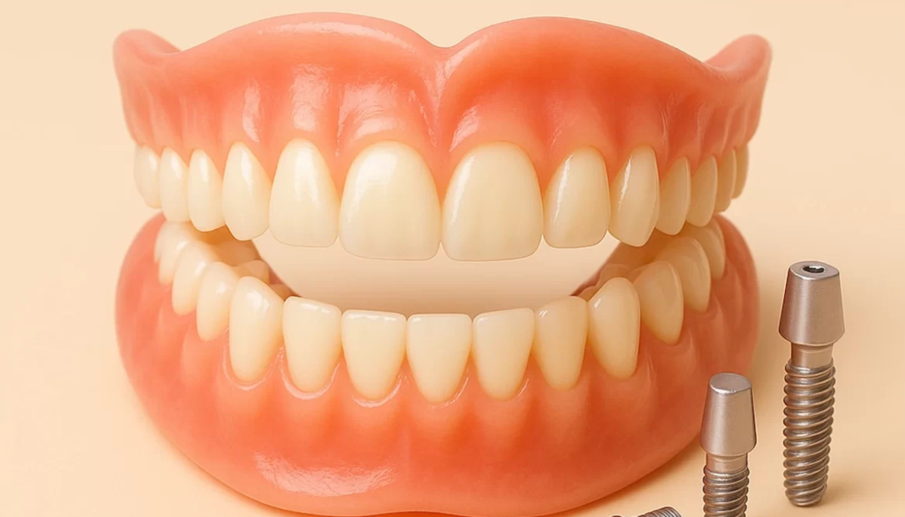 Gebiss – En komplett guide til avtakbare tannproteser 17 Kunstig gebiss vist sammen med tannimplantater på lys bakgrunn. gebiss fordeler og ulemper manglende tenner flere tenner ulike typer egne tenner tenner protesen tannprotese tenner igjen dine behov flere besøk få protesen type protese protese proteser tannlegen tennene tannproteser delprotese flere løsning dersom godt brukes rengjøring gir munnen ulike helprotese lages ofte midlertidig erstatte bør mer bruk fordeler dine besøk sitter ulemper tid kjeven hos naturlige viktig passer eksempel bruke trenger lage god andre naturlig plass gjenværende får tar behov avtrykk ønsker fast nye smil støtte alt tannimplantat behandling dag tannlege vanlig rask passform faste mye prosessen delproteser alternativ daglig