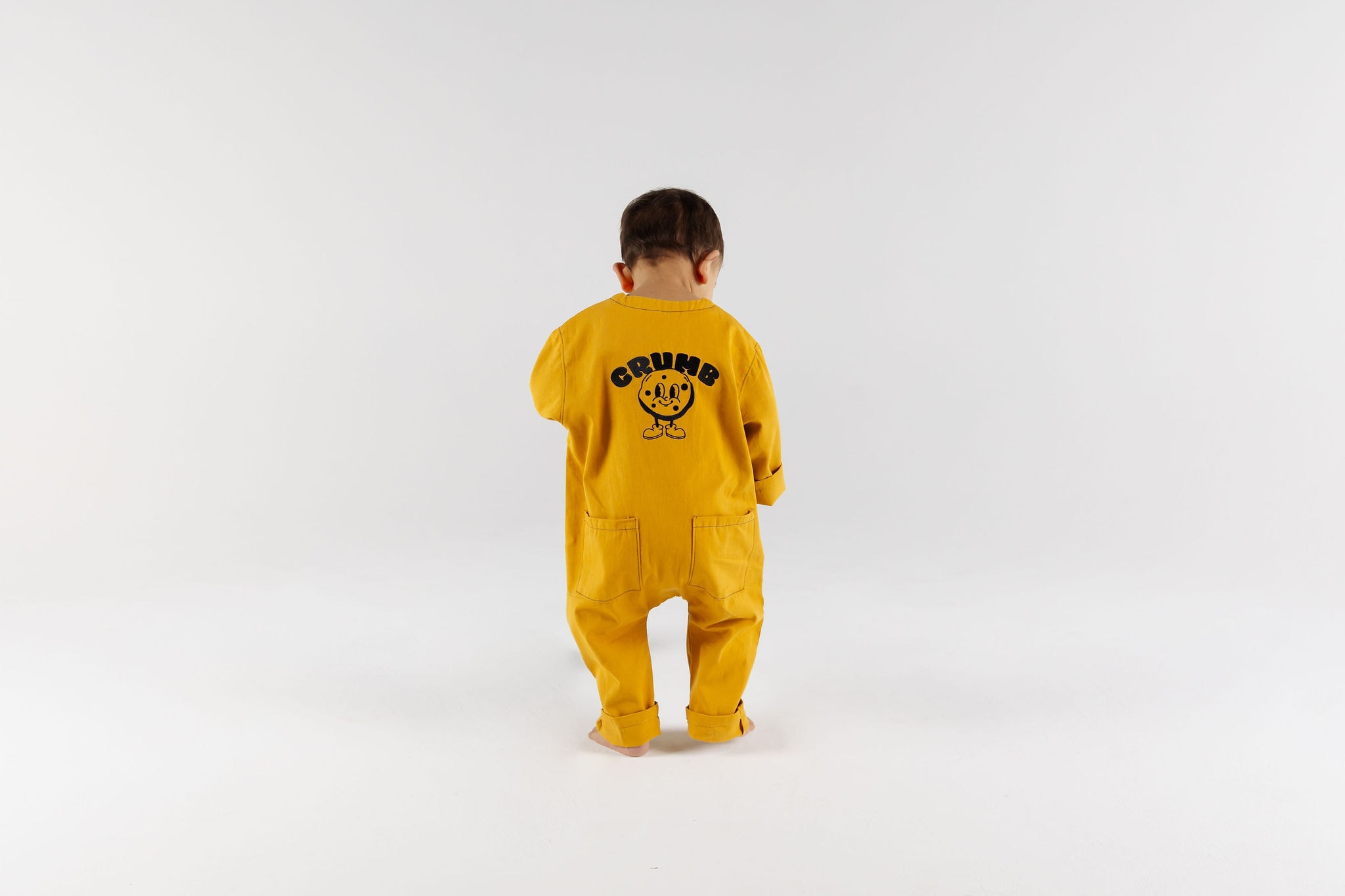 Oversized Off Beat Overalls by Crumb Clothing from crumb.co.nz. Suitable for new born babies, toddlers and kids.